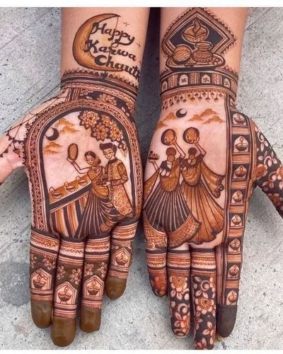 Festive Mehndi Design