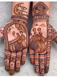 Festive Mehndi Design