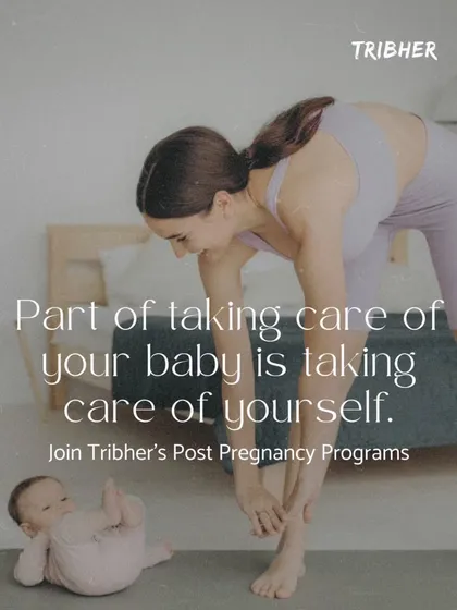 We believe that taking care of yourself is a vital part of taking care of your baby. This image captures that philosophy, showing a mother taking a moment for her own wellbeing, reinforcing that your recovery and strength matter.