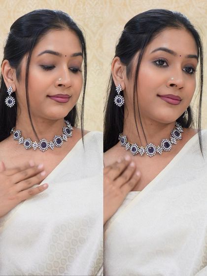 Prakruthi B Rao - Makeup & Hair Artistry My Style Corner: Sarees & Jewelry photo 12