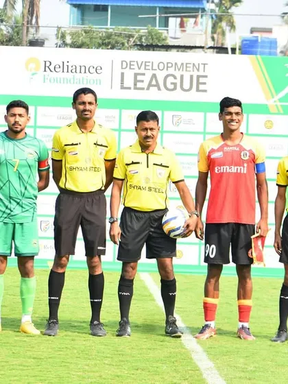 Our legend, Piyush Bhandari, leading his team as captain in the Reliance Foundation Development League, a premier platform for youth development in India.
