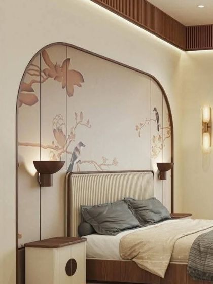House360.in - Residential Wallpaper & Wall Mural Services Serene Bedroom Escapes photo 3
