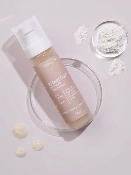 My Kaolin Clay and Salicylic Acid based facial cleanser is perfect for oily and acne-prone skin. It's loaded with plant-based ingredients that pull out excess oil and clear pores for acne-free skin.