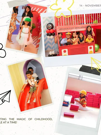 Happy Children's Day. We are celebrating the magic of childhood, one smile at a time, with these snapshots of pure joy from around our play arena.