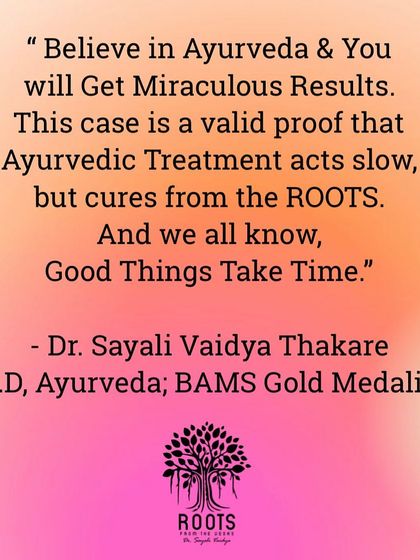 This is proof that Ayurveda works slowly but cures from the roots. A client's complete hypothyroidism reversal after a year of my treatment is a reminder that good things take time.