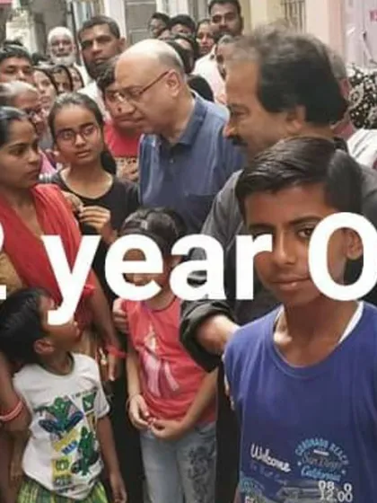 This image is from a protest for a 12-year-old boy who was denied admission. Standing with the community, we raised our voice to ensure he was not left behind. Every single case matters.