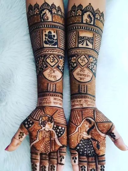 Dinesh Mehandi Arts - Bridal & Wedding Mehendi Bridal Storytelling & Portraits photo 45