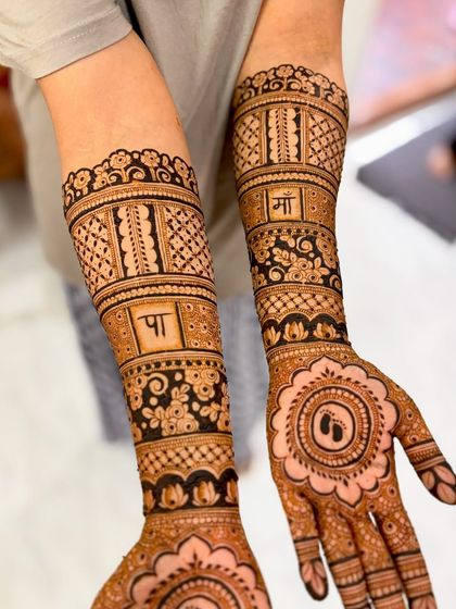 Mitali - Mehendi for Special Occasions Celebrating New Beginnings: Baby Shower Mehendi photo 42