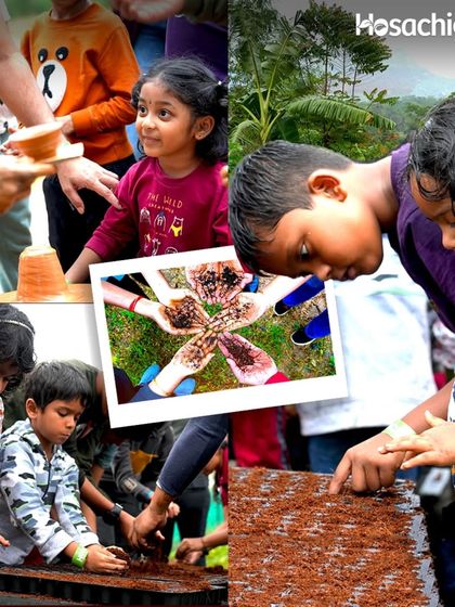 More snapshots from our Children's Day activities. From hands-on planting to learning about soil, it was a day of discovery for our little co-farmers.