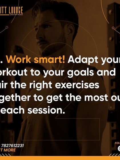 Pro Tip 2: Work smart. Adapt your workout to your goals and pair the right exercises together.