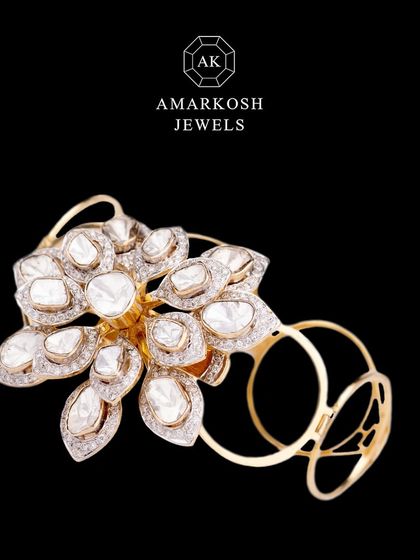 Versatility meets luxury. This diamond masterpiece can be worn as both a stunning bracelet and a captivating ring, maximizing your investment with style.