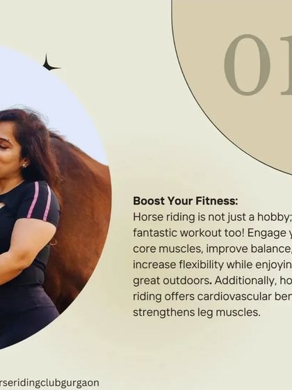 One of the key benefits of riding: it's a fantastic workout that engages your core, improves balance, and strengthens leg muscles.