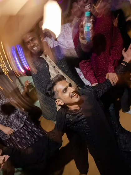 More fun from the dance floor, with guests letting loose and having a great time.