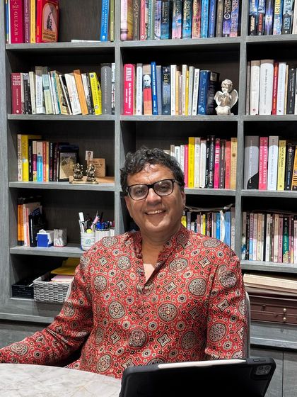 A festive greeting. It is important to light a lamp for oneself, for the dreams and hopes that define you and give you strength in all circumstances.