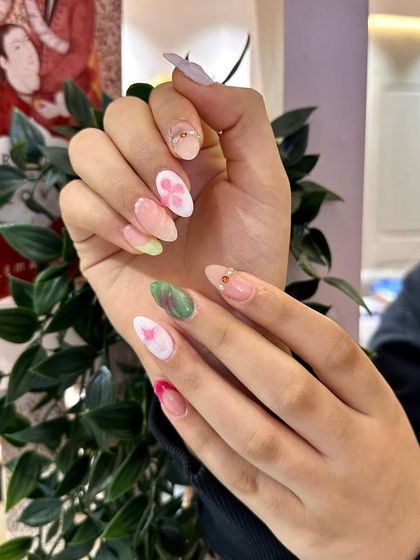 Custom Hand-Painted Nail Art photo 51