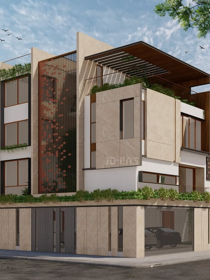 ID+AS Architects - Architectural Design Residential Exteriors: Contemporary Facades photo 6