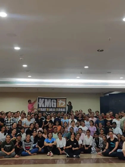 We conducted a women's self-defense workshop for the Sheila Raheja Institute of Hotel Management in Mumbai, tailoring the content to scenarios relevant to the hospitality industry.