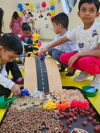 This is a collection of additional photos from my events. They show more of the setups, materials, and happy children in action.