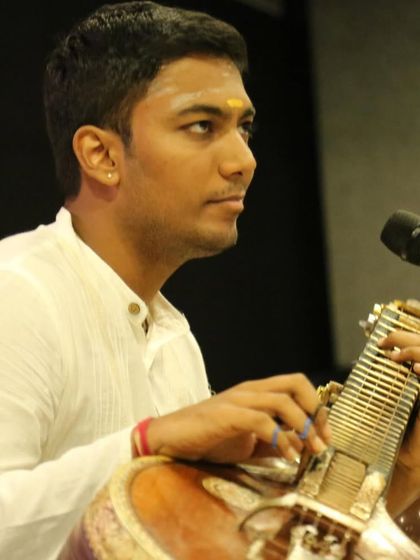 A candid shot from the stage in Mumbai. It was a wonderful evening of music with great co-artists.