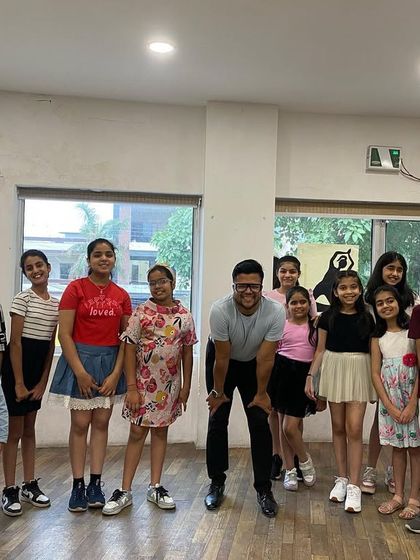 Another great shot of the kids' group with their instructor. I love seeing their confidence grow with every class.