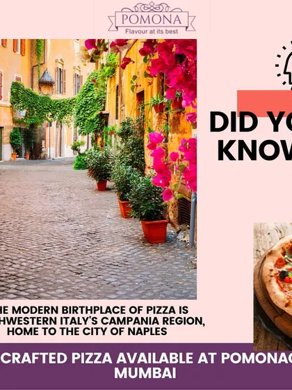 A fun fact about the origins of pizza. I take inspiration from authentic traditions to create my handcrafted pizzas, available for all your events in Mumbai.