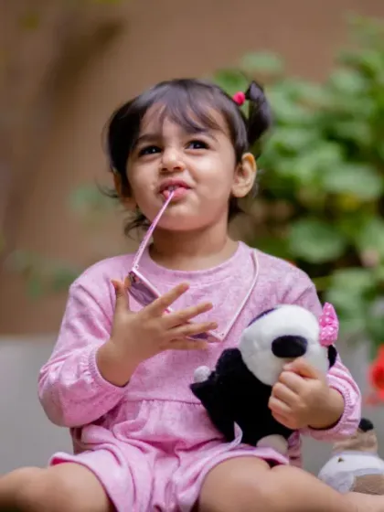 Sparkles in her eyes and giggles in her soul. We capture the sweet, thoughtful moments too.