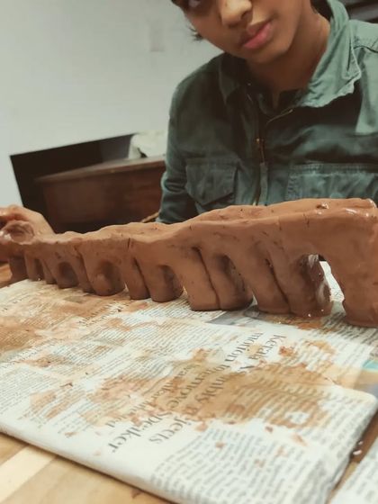 The studio is buzzing with creativity now that the school year has started. These are some of the wonderful creations from our after-school kids' clay classes.