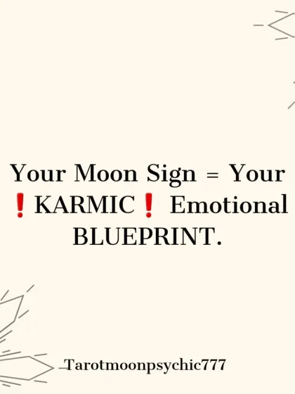 Your Moon sign in Vedic astrology is your karmic emotional blueprint. It dictates how you love, what you fear, and the lessons your soul is here to learn.
