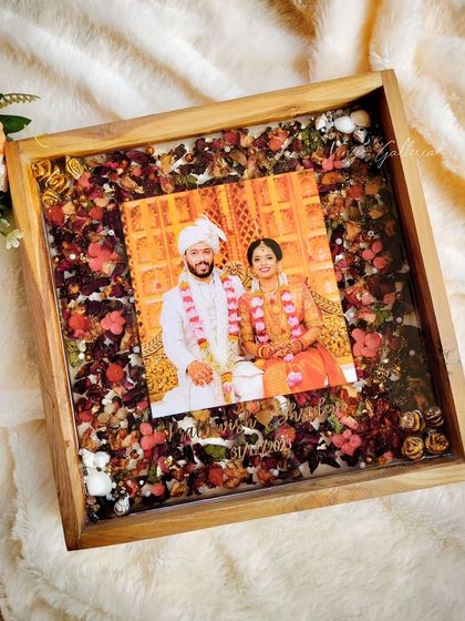 Vinys Galleria - Keepsake & Memory Preservation Wedding Keepsakes: Teakwood Frames photo 56