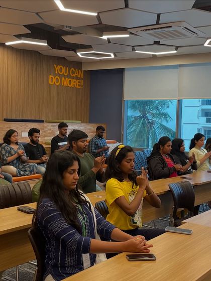 Yogabandhu Prashanth - Corporate Wellness Programs Desk Yoga & Mindful Movement photo 5