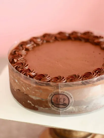 This Chocolate Mousse Cake is dangerously delicious. It's light, airy, and intensely chocolatey, all while being eggless and refined flour-free. Also available vegan and sugar-free.
