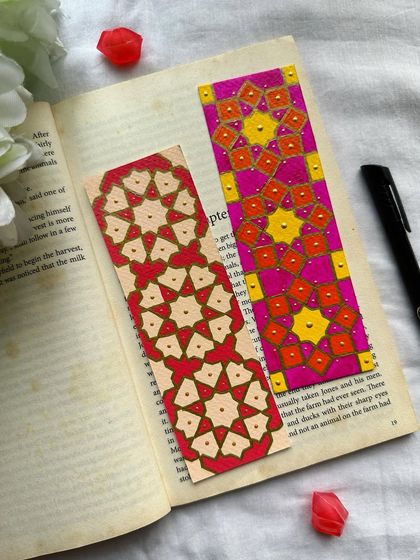 A final look at these unique, handcrafted bookmarks.