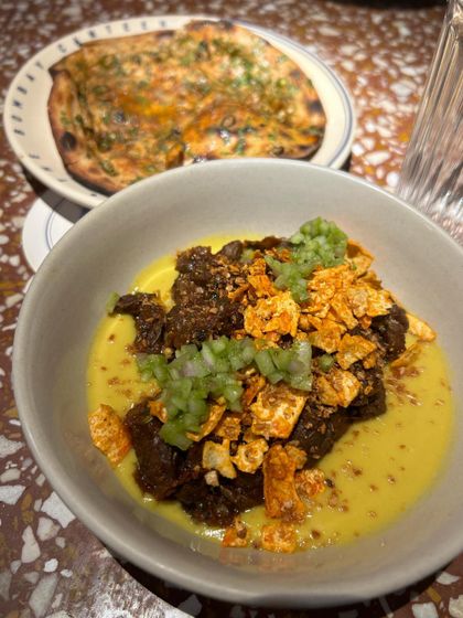 A delicious and hearty meal during my quick trip to Mumbai. Food is always a central part of my travel stories.