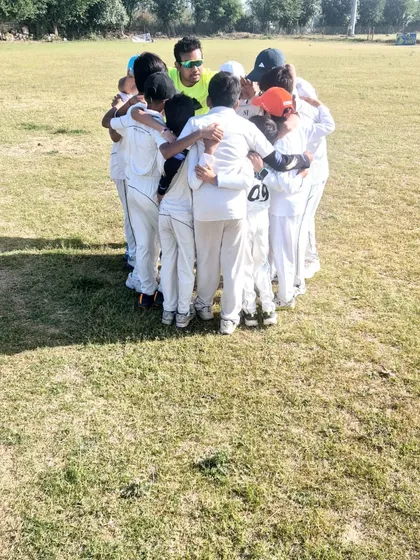 This is more than just a team, it's a unit. I make sure our players build trust and fight for each other on the field. A pre-match huddle is where we set our intentions and reinforce that we play for pride.