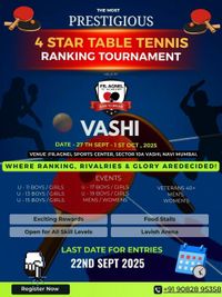 Table Tennis Tournament Management