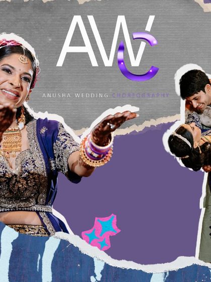 A special graphic celebrating the bride and groom. Working with Roshni and Parth from our first call to their final performance was an absolute joy and an instant connection.