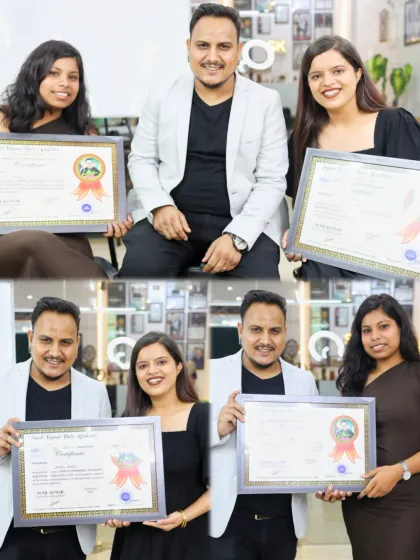 Sunil Kumar - Professional Hairstyling Courses & Training Our Proud Graduates: Student Success photo 15