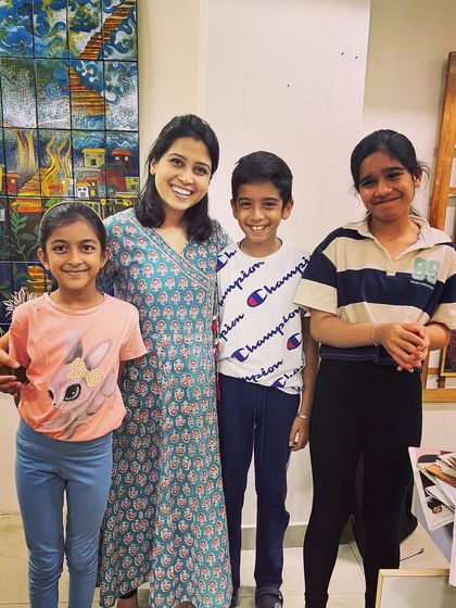 More smiles and goodbyes. We're so lucky to have taught such wonderful kids.