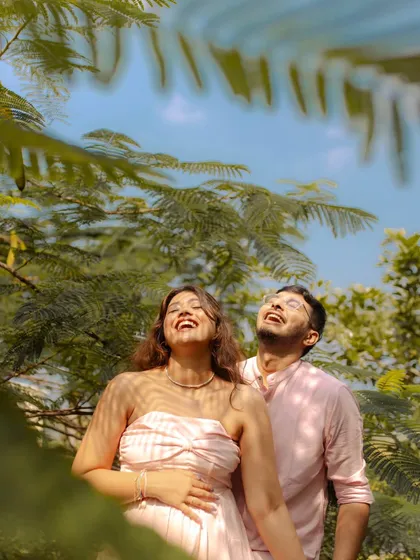 Pure, uninhibited joy. We believe a pre-wedding shoot should be fun, and our goal is to capture those moments of shared laughter that truly define your relationship.