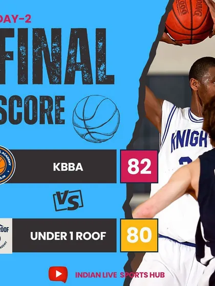 The final score tells the story. A hard-fought 82-80 victory for our KBBA team. We teach our players to fight for every point until the last second.