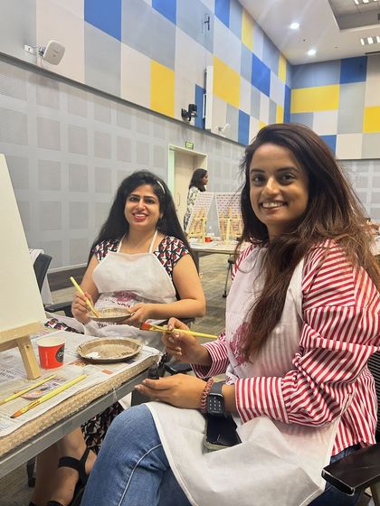 Paint Bar - Corporate Events & Team Building Classic Office Sip & Paint photo 46