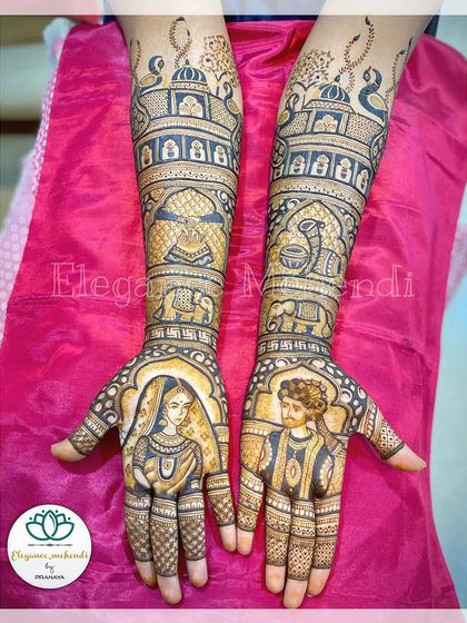 Your Story in Henna: Custom & Portrait Mehendi photo 7