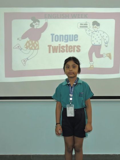 Tongue twisters are a fun part of our English Week, helping students improve their pronunciation and diction. We believe that language learning should be filled with laughter.