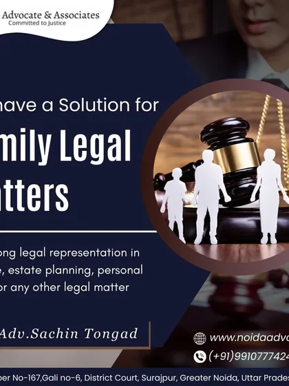 We provide dedicated solutions for sensitive family legal matters. Our services include strong legal representation for property division, estate planning, and other family-related disputes to protect your assets and interests.