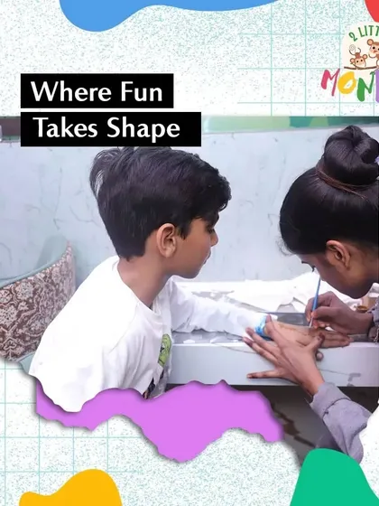 This is where fun takes shape. A young boy gets a cool temporary tattoo at our art station during a birthday celebration. I make sure to include activities like this to keep every child engaged and entertained.