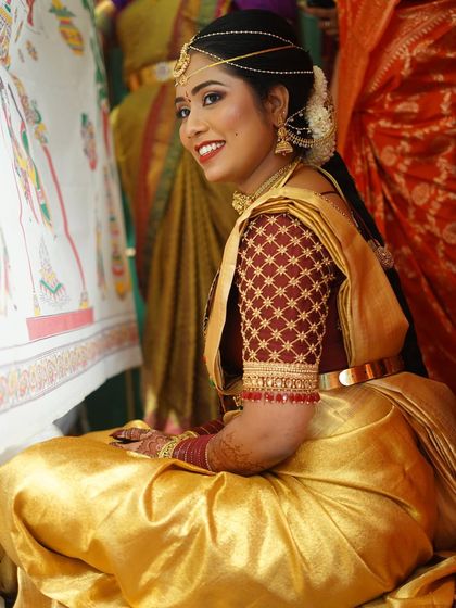 Makeovers by Mahalakshmi - Bridal & Wedding Makeup Timeless Muhurtham Looks photo 69