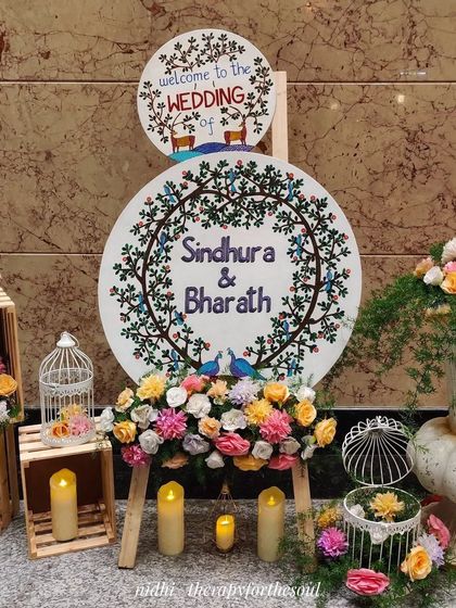 Nidhi - Hand-Painted Home Decor & Accents Custom Nameplates & Event Signage photo 11