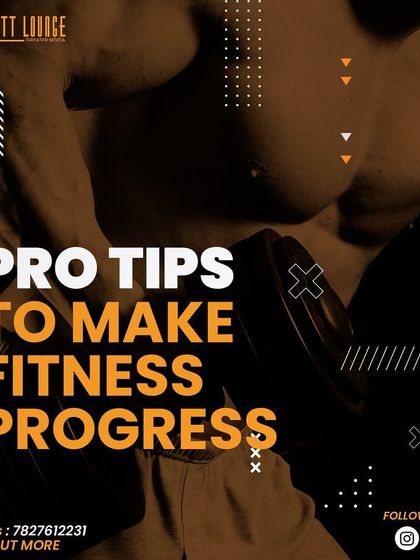 This graphic introduces our pro tips for making real fitness progress.