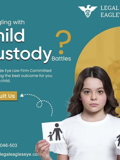 Child custody battles are emotionally taxing, and your child's well-being is the top priority. I am committed to securing the best possible outcome for you and your child, offering dedicated legal support and strategic advice during this difficult time.