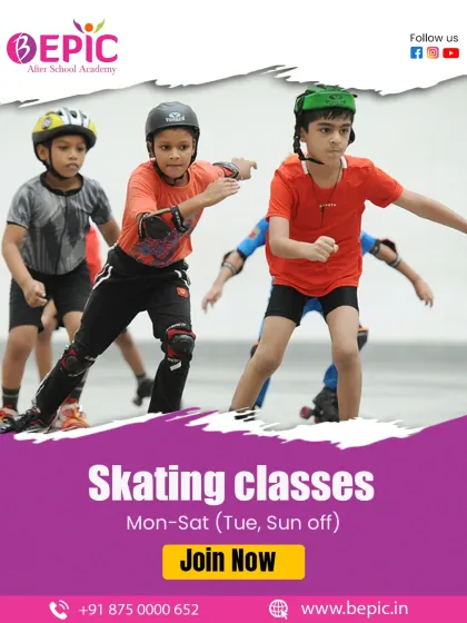 This is where the fun begins. Our roller skating classes are designed to build confidence and balance in a safe, encouraging environment. We provide all the necessary safety gear so kids can focus on learning to glide and having a great time.